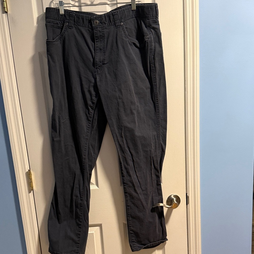 Blue Casual Pants